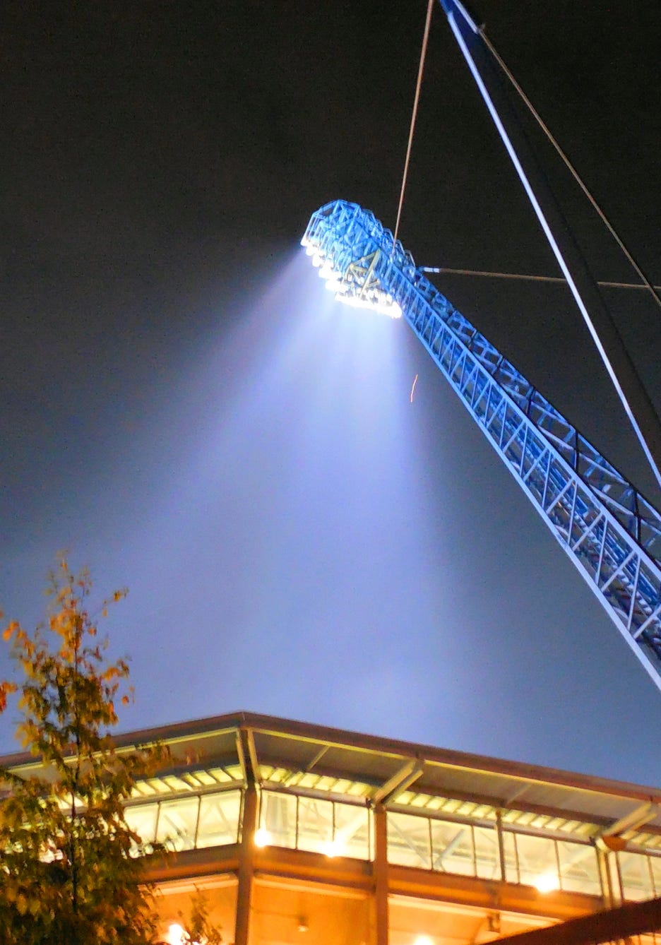 Ostseestadion Flutlicht