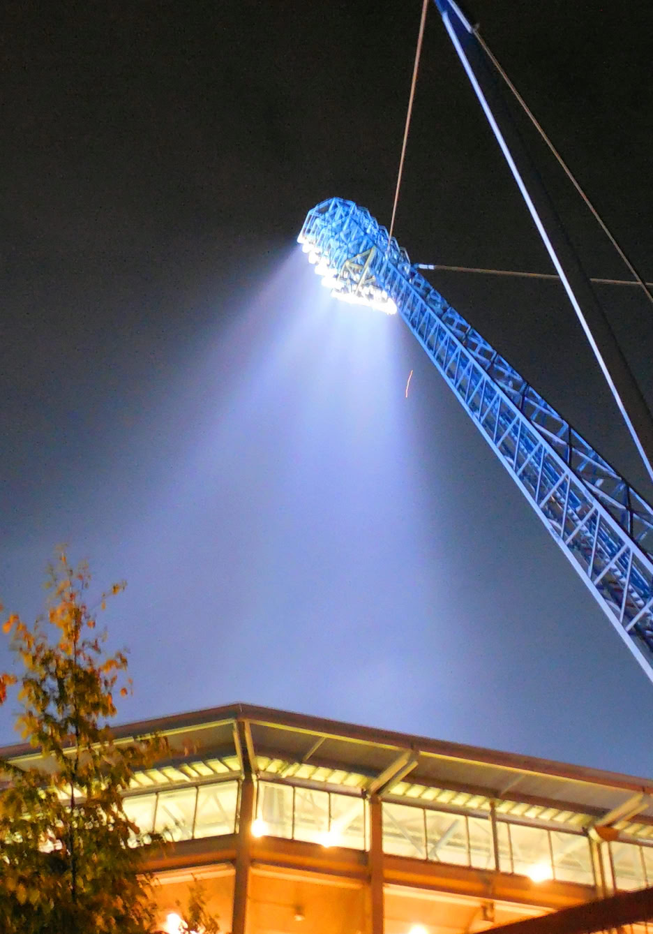 Ostseestadion Flutlicht